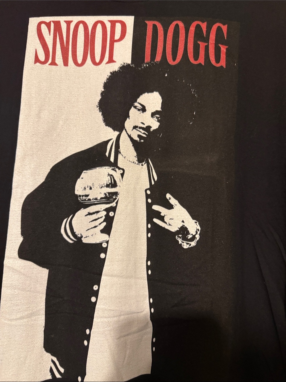 Snoop Dogg  “Godfather” theme Graphic Short Sleeve Tee